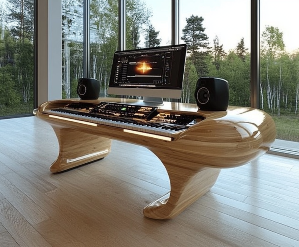 Futuristic MAO Desk Workstation V1